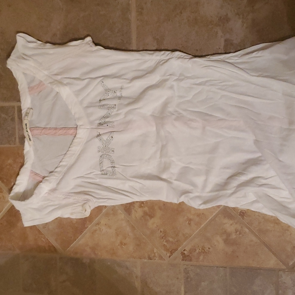 DKNY white top size XS